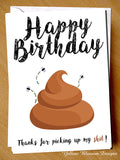 Rude Birthday Card