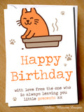 Happy Birthday From The Cat