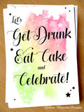 Funny Birthday / Congratulations Greetings Card