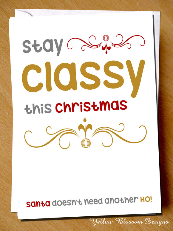 Stay Classy This Christmas 