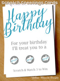 Unique Birthday Card Scratch Here