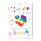 Personalised Welcome Little One