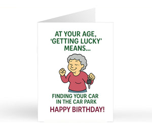 Getting Lucky Means Finding Your Car In The Parking Lot