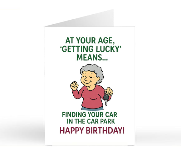 Getting Lucky Means Finding Your Car In The Parking Lot