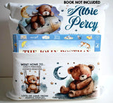 Personalised Sleeping Teddy Bear Themed Pillow