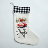 Personalised Vintage Car Stocking