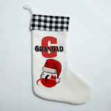 Personalised Golf Themed Stocking