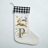 Personalised Reindeer Stocking