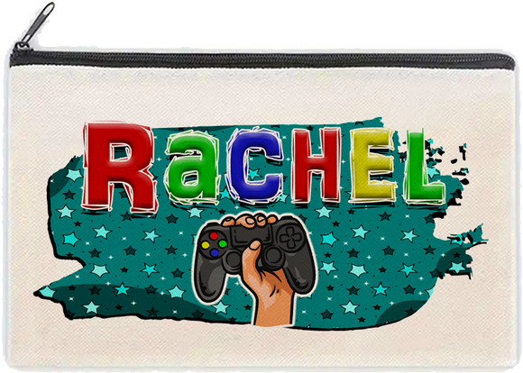 Game Controller Personalised Custom Stationery Pencil Case School Boys Girls Back To School