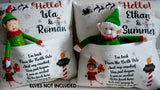 Personalised Elf Pillow Poem (Elf not included)