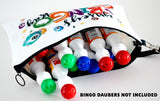 Personalised Rainbow Bingo Pen Case