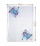 Personalised Mermaid Blanket