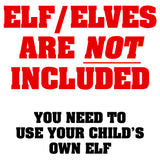 Personalised Elf Cushion (Elf not included)