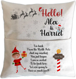 Personalised Elf Pillow Poem (Elf not included)