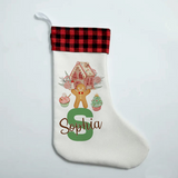 Personalised Gingerbread Man Stocking