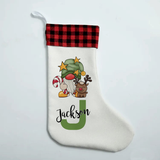 Personalised Festive Gnome Stocking