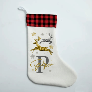 Personalised Reindeer Stocking