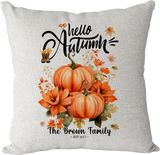 Personalised Family Hello Autumn