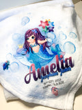 Personalised Mermaid Blanket