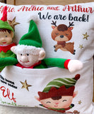 Personalised Elf Pillow (Elf not included)