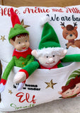 Personalised Elf Pillow (Elf not included)