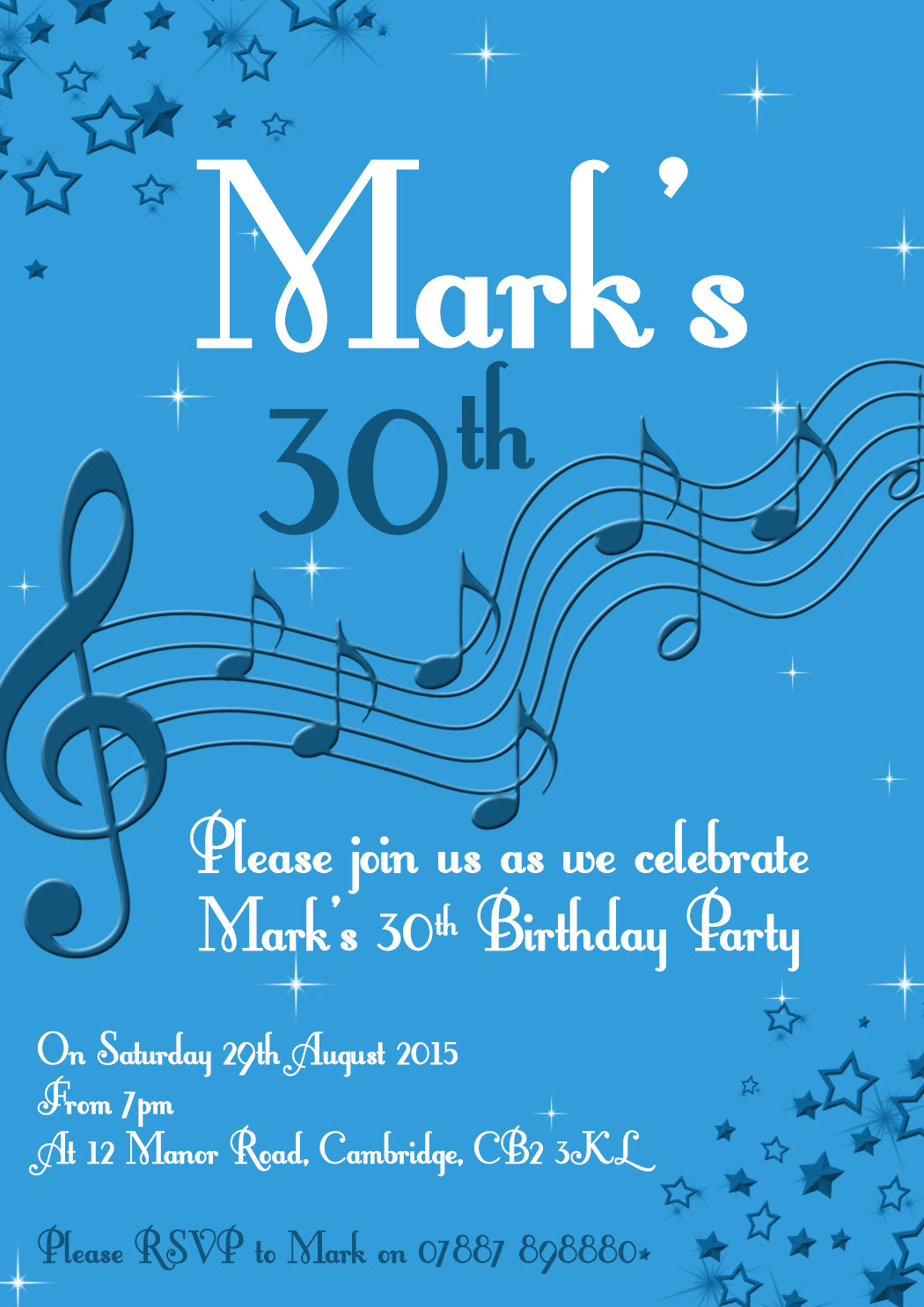 Adult Birthday Invitations Female Male Unisex Joint Party Her Him For –  YellowBlossomDesignsLtd, image size:1050x1485