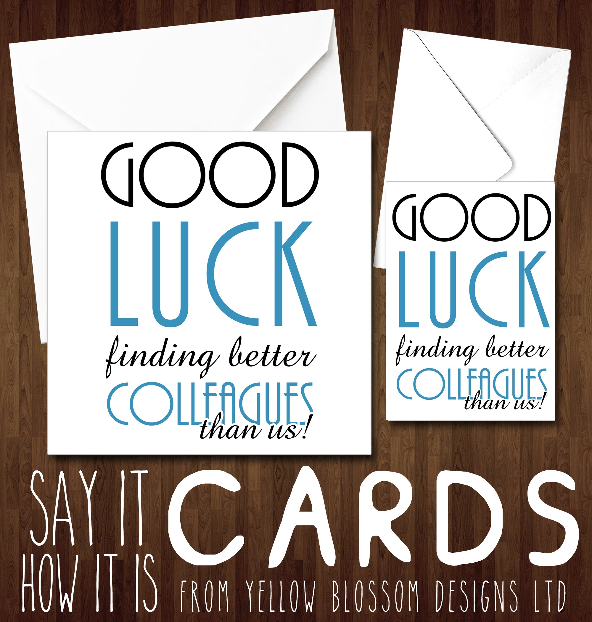 Old English Co. Funny New Job Card For Friends - Congratulations Well - View #7