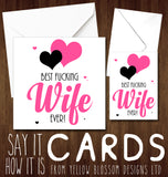Best Wife Ever! - Yellow Blossom Designs Ltd