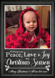 Bespoke Packs of Photo Christmas Cards Thank You Envelopes Folded