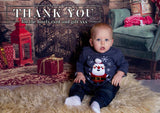 Personalised Christmas Greeting / Thank You Cards ~ QUANTITY DISCOUNT AVAILABLE