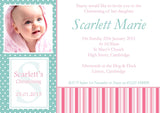 Classic Photo - Christening Invitations Boy Girl Unisex Joint Twins Baptism Naming Day Ceremony Celebration Party ~ QUANTITY DISCOUNT AVAILABLE - YellowBlossomDesignsLtd