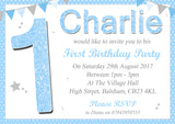 Party Invitations - Birthday Invites Boy Girl Joint Party Twins Unisex Printed Children's Kids Child ~ QUANTITY DISCOUNT AVAILABLE