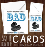 Funny Crocs Card For Dad