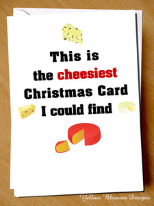 This Is The Cheesiest Christmas Card I Could Find
