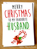 Merry Christmas To My Favourite Husband