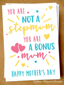 You Are Not A Stepmum But A Bonus Mum