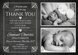 Heart Blackboard Cute Chalkboard New Born Baby Birth Announcement Photo Cards Personalised Bespoke ~ QUANTITY DISCOUNT AVAILABLE