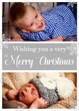 Elegant Personalised Family Christmas Photo Greeting Cards Quality ~ QUANTITY DISCOUNT AVAILABLE