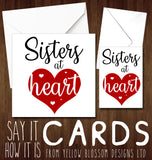 Sisters At Heart Card Best Friend Happy Birthday Greeting