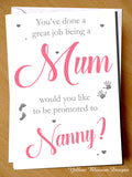 You've Done A Great Job Being A Mum ~ Promoted To Nanny ~ Pregnancy Announcement
