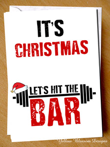 It's Christmas Let's Hit The Bar