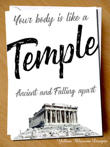 Your Body Is Like A Temple