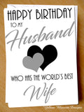 Happy Birthday Husband From The World's Best Wife