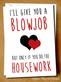 I'll Give You A Blowjob But Only If You Do The Housework