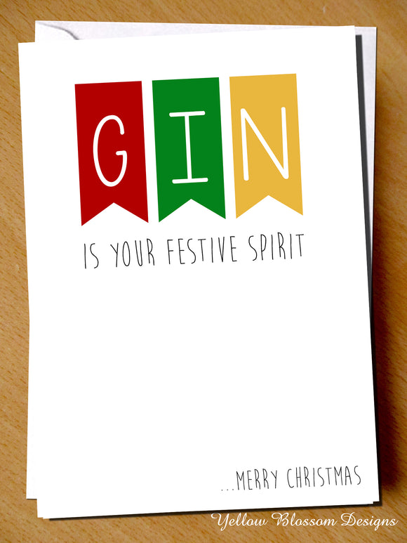 Gin If Your Festive Spirit... Merry Christmas