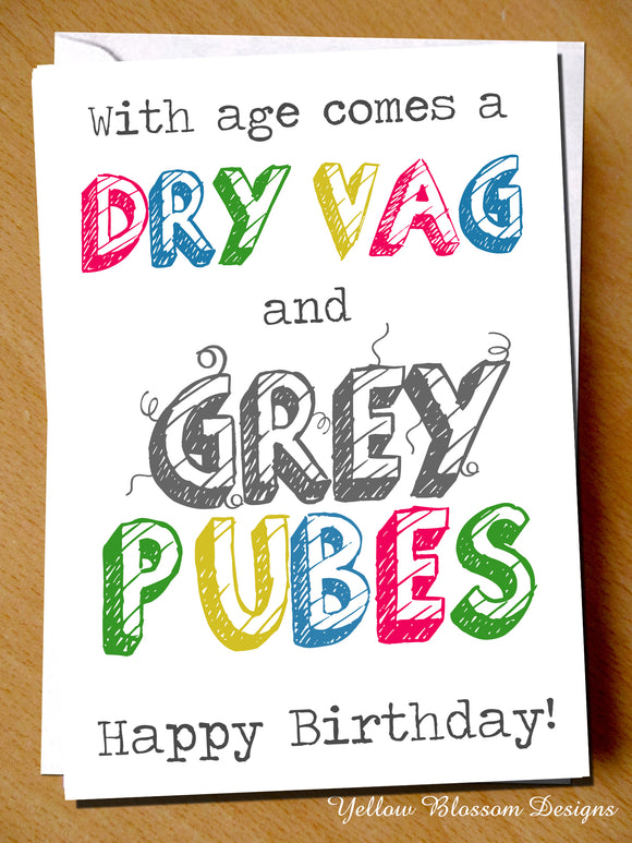 Dry Vag And Grey Pubes