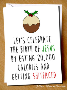 Let's Celebrate The Birth Of Jesus By Eating 20,000 Calories And Getting Shitfaced