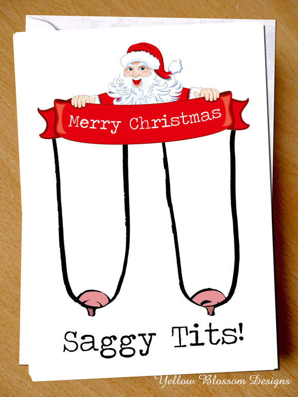 Merry Christmas Saggy Tits