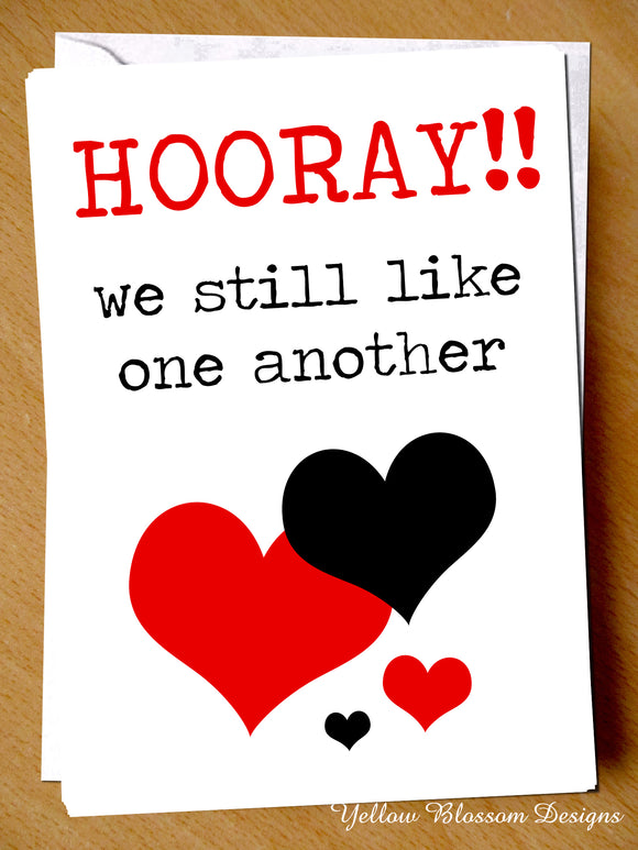 Hooray We Will Like One Another - Yellow Blossom Designs Ltd