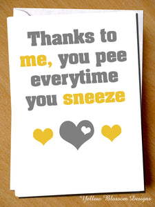 Thanks Yo Me, You Pee Everytime You Sneeze